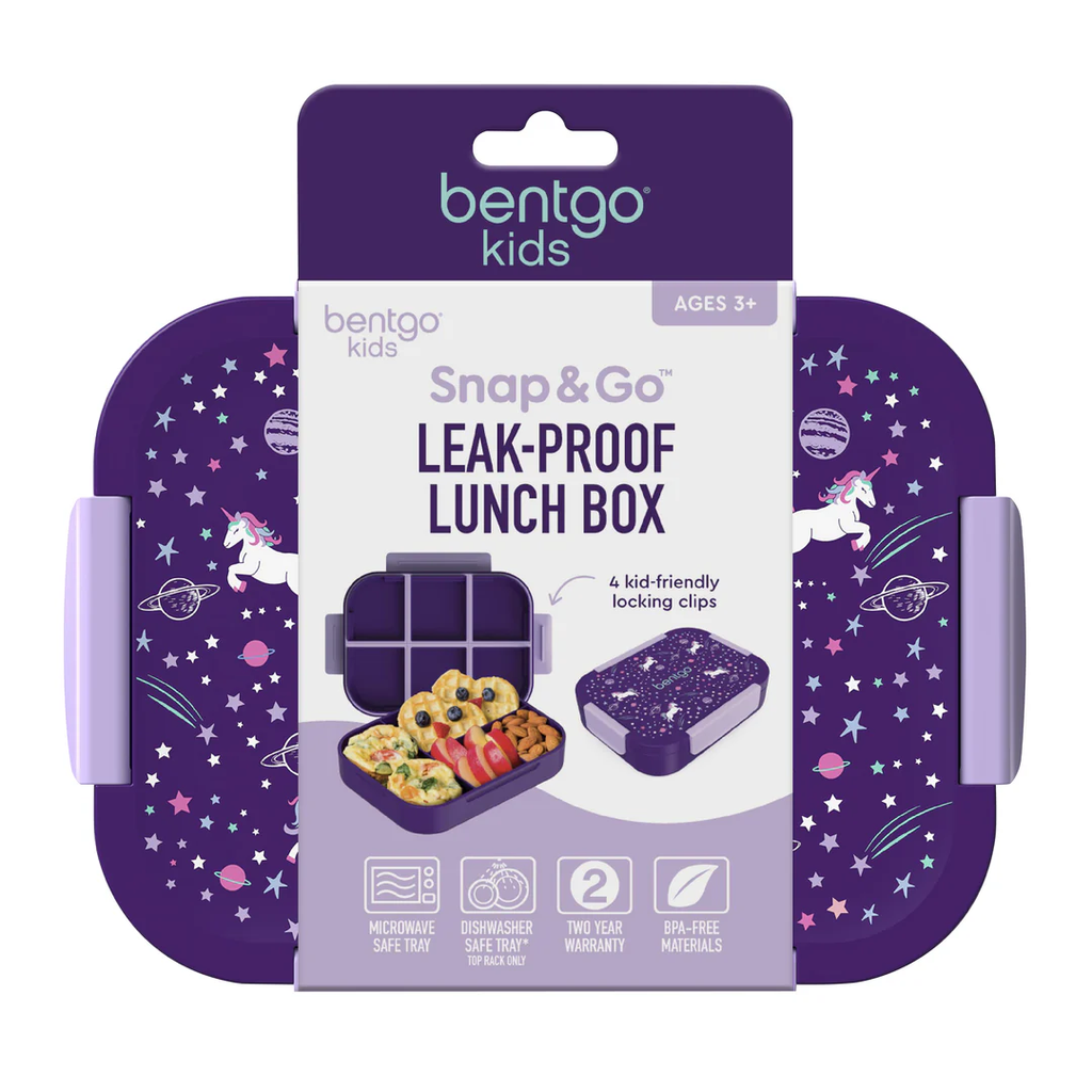 BENTGO KIDS SNAP AND GO UNICORNIO MORADO