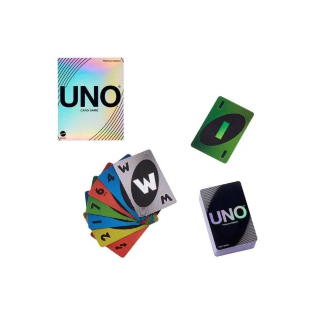 MATTEL CARTAS UNO PLATINUM