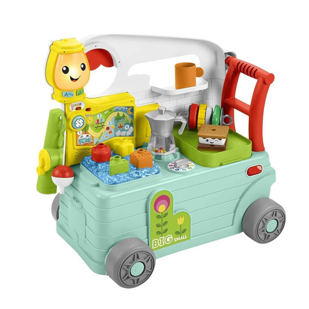FISHER PRICE RIE Y APRENDE CAMINADORA  3-IN-1 CENTRO DE ACTIVIDADES 
