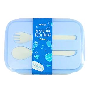 ENVASE DE COMIDA AZUL 1200ML