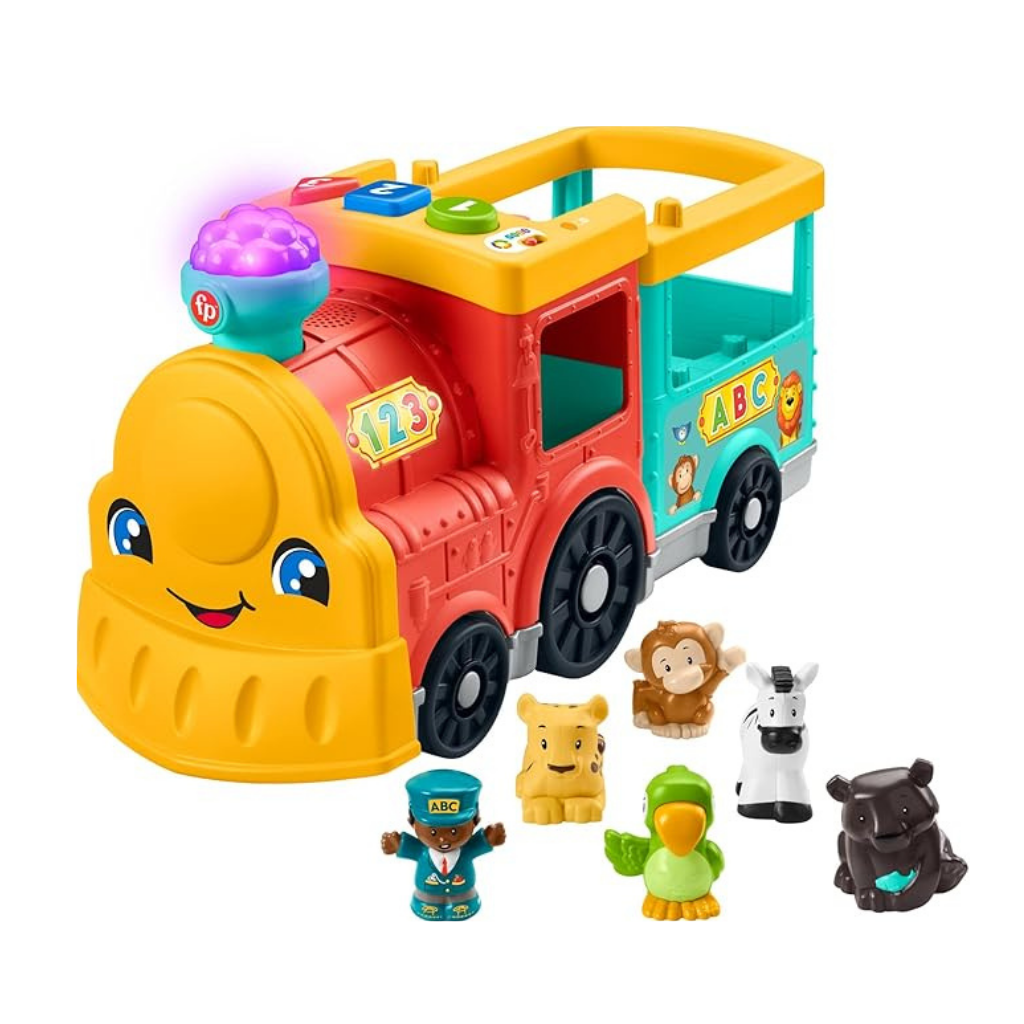  FISHER PRICE BIG ABC TREN DE ANIMALES LITTLE PEOPLE 