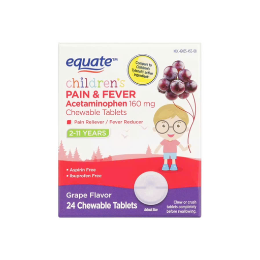 [681131150088] TABLETAS MASTICABLES SABOR GRAPE, EQUATE
