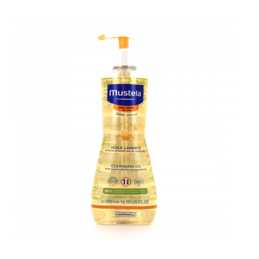 [3504105034290] MUSTELA ACEITE DE LAVADO PARA BEBES, PIEL SECA 500ML
