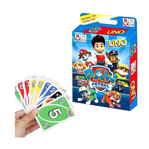 [6934627648632] CARTAS UNO PAW PATROL