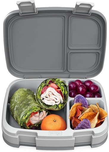 [810115634164]  BENTGO ENVASE DE COMIDA FRESH GRIS