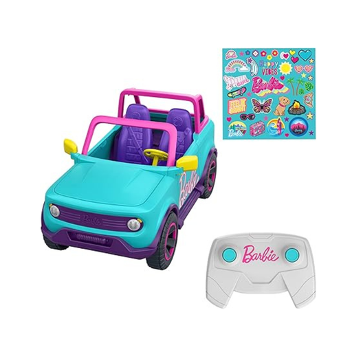 [194735195893] MATTEL HOTWHEELS BARBIE  RC SUV CARRO DE CONTROL REMOTO