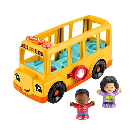 [194735211005] FISHER PRICE  SCHOOL BUS  LITTLE PEOPLE