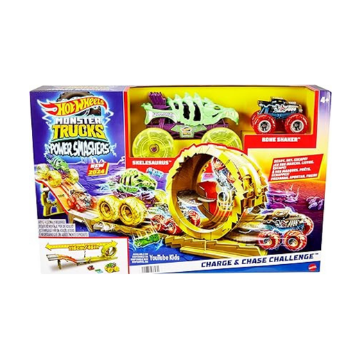 [194735237470] MATTEL HOT WHEELS DESAFIO DE CARGA Y PERSECUCIÓN MONSTER TRUCKS  