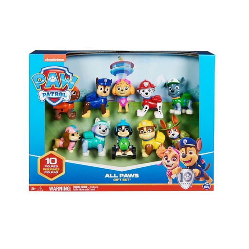 [778988435922] SPINMASTER 10 PERSONAJES DE PAW PATROL