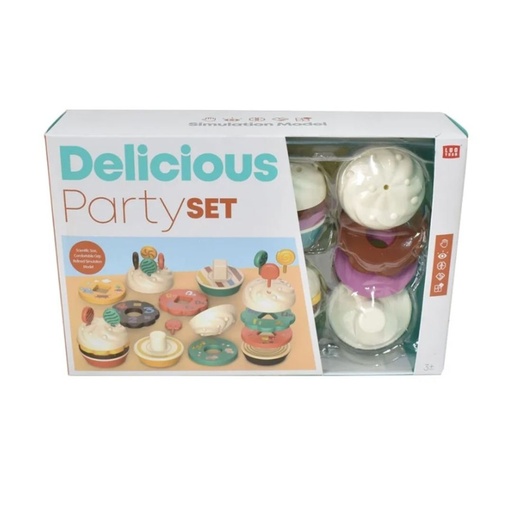 [LY8601] DELICIOUS PARTY SET POSTRES 