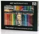 [082435010090] JUEGO DE ARTE DE DIBUJO 112pz