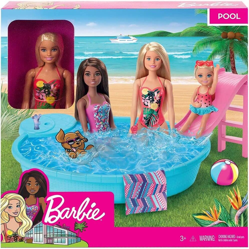 [887961796841] MUÑECA BARBIE ALBERCA Y MUÑECA ESTATE
