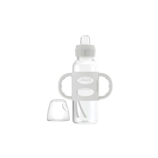 [072239325452] TETERO ANGOSTO BOQUILLA ASAS SILICON 8OZ GRIS DR BROWN´S