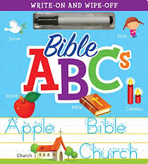 [9781635602272] WRITE-ON AND WIPE-OFF BIBLE ABC'S (WITH MARKER)