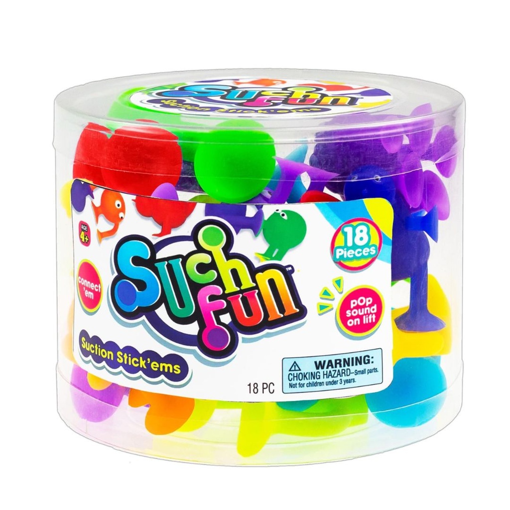 JARU TOYS SUCH FUN COMBO SUCTION STACKERS