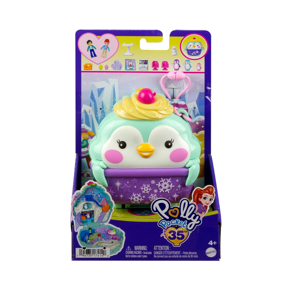 POLLY POKET-juguete de viaje con exterior antiestrés