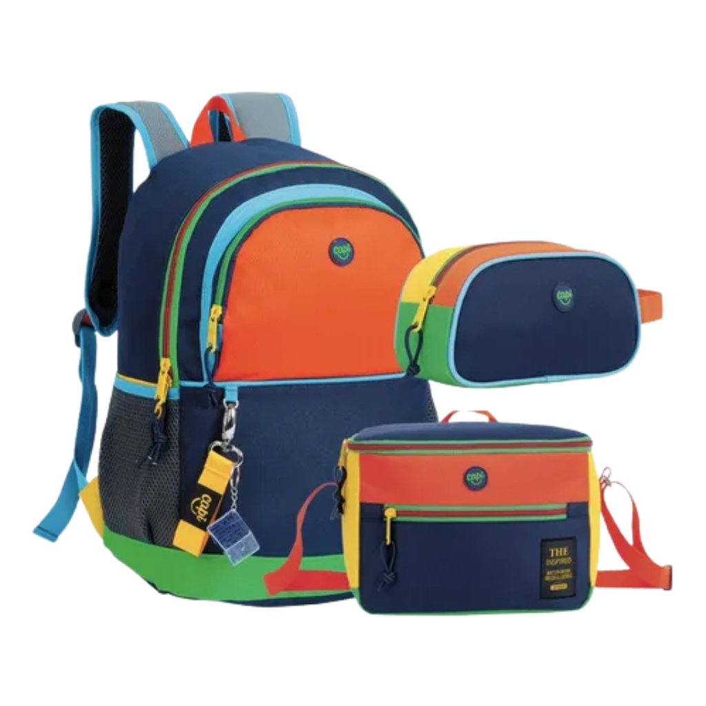 BOLSO CAPI ENERGIK RUBIK CON LONCHERA Y CARTUCHERA