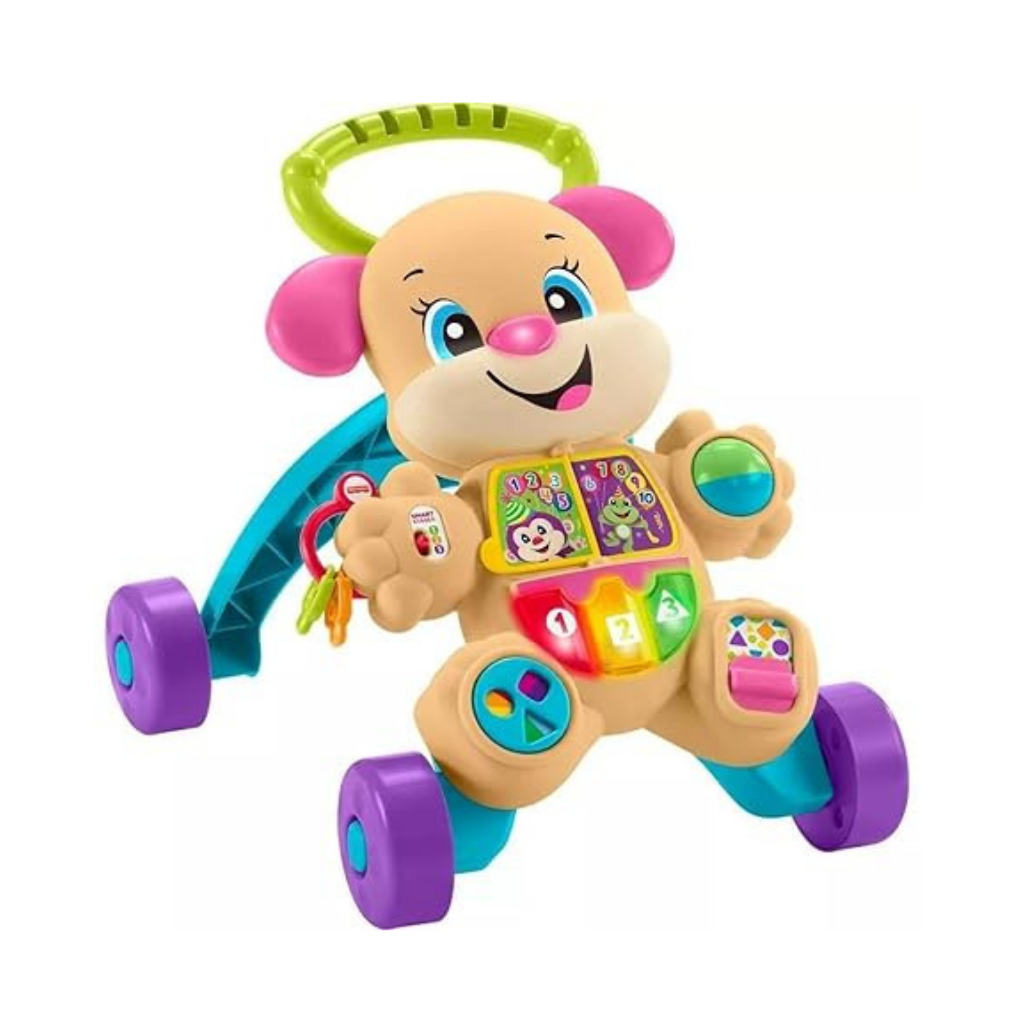 FISHER PRICE CAMINADORA INTERACTIVA RIE Y APRENDE LUCES Y SONIDO