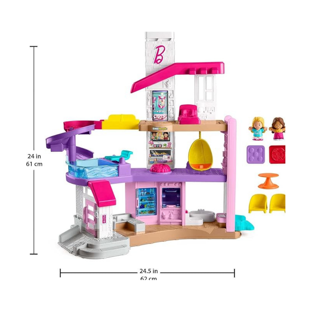 FISHER PRICE DREAMHOUSE LITTLE PEOPLE LUCES Y SONIDOS