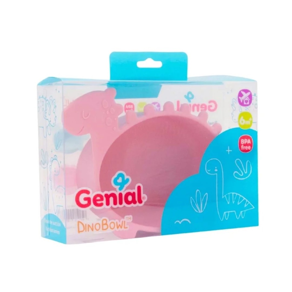  GENIAL DINO BOWL DE SILICONA 