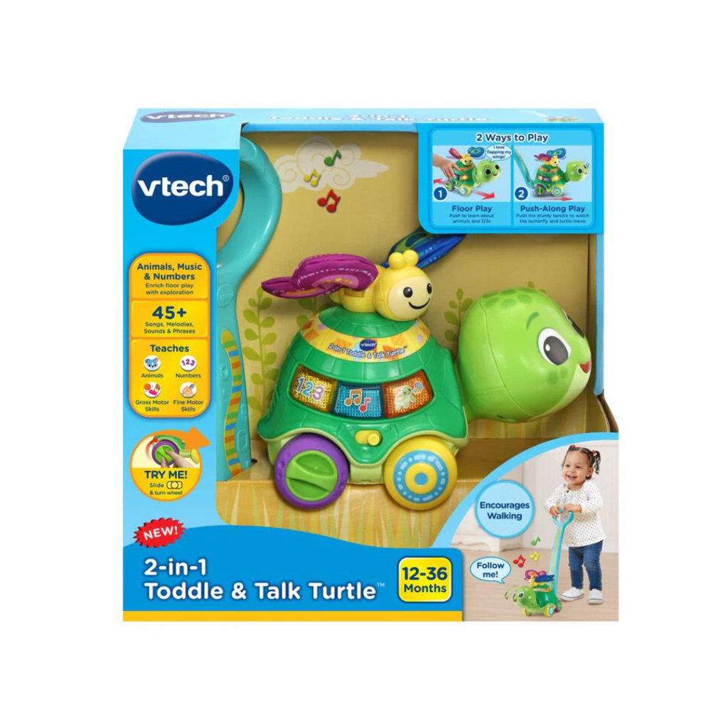 VTECH 2 EN 1 TORTUGA CAMINANTE