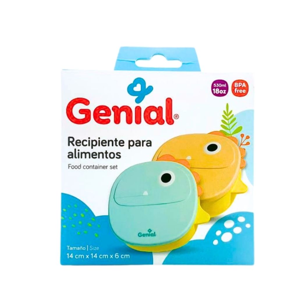 GENIAL RECIPIENTE PARA ALIMENTOS 