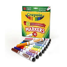 MARKERS CRAYOLA 10 UNIDADES