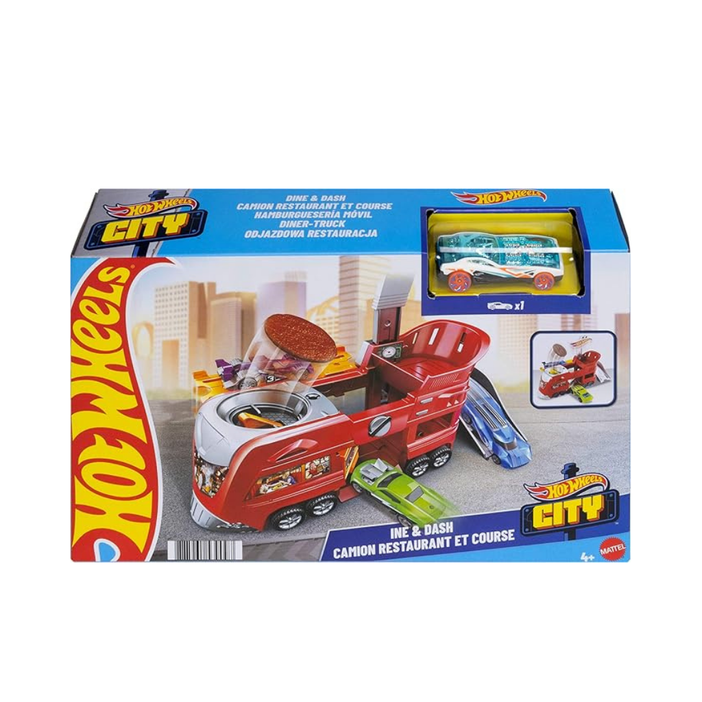 MATTEL HOT WHEELS CAMION DE COMIDA VOLADORA