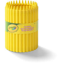 CRAYOLA TAZA PARA LAPICES AMARILLA