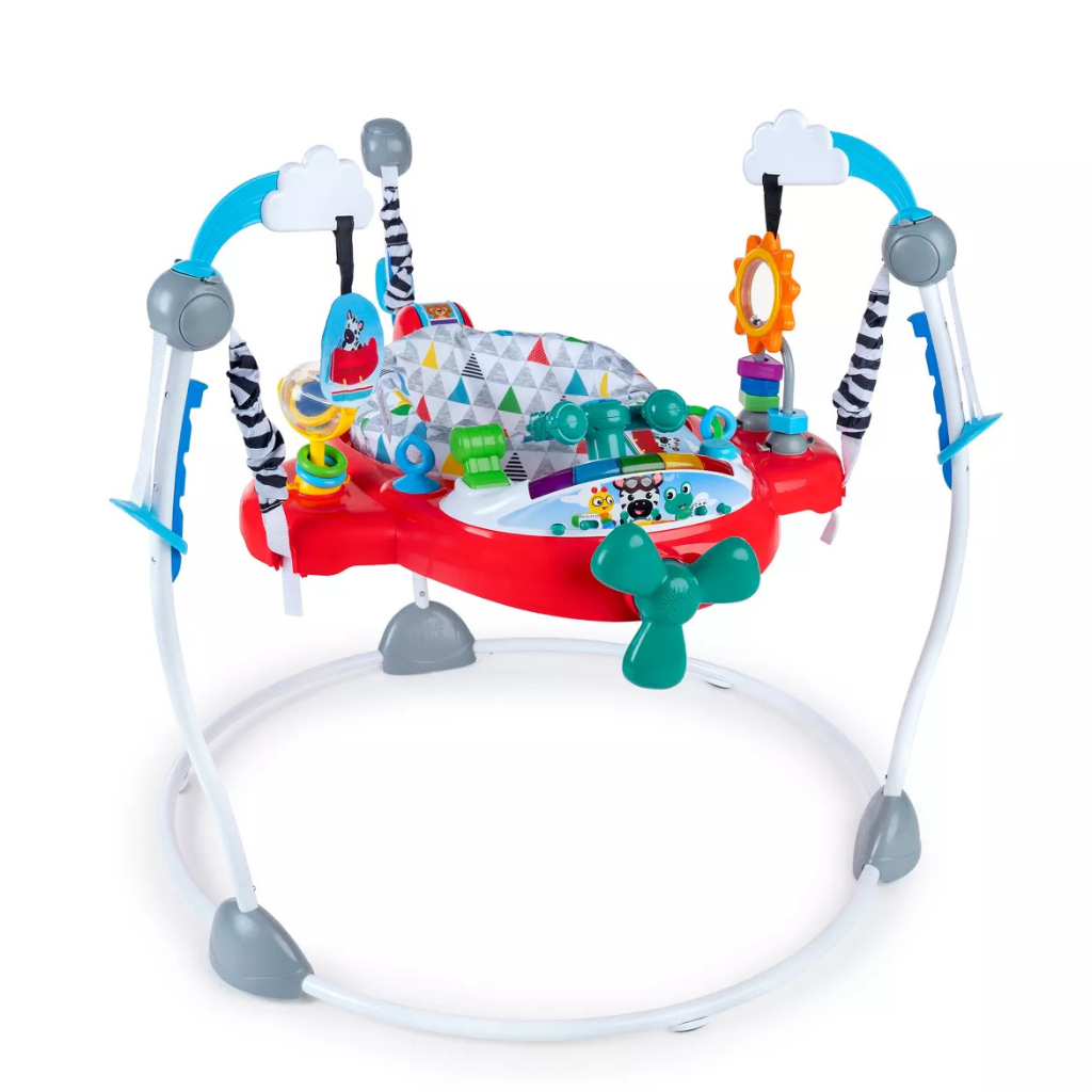 AIRPLANE ADVENTU 2-IN-1 ACTIVITY JUMPER
