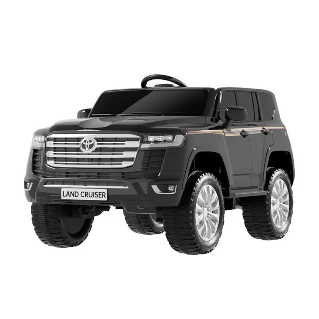 CAMIONETA ELECTRICA LAND CRUISER NEGRA