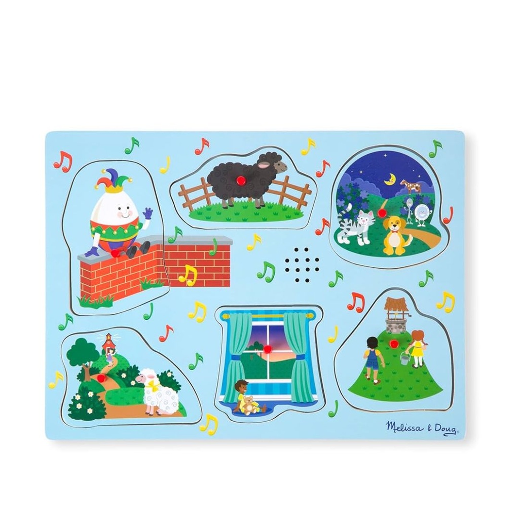 Melissa & Doug Rompecabezas de Madera de 8 Piezas