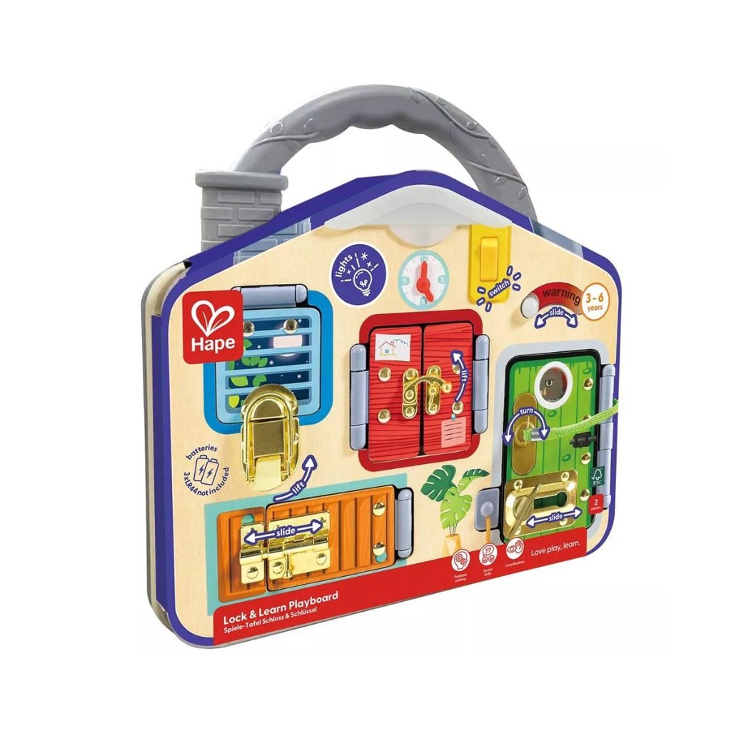 HAPE LOCK LEARN PLAYBOARD