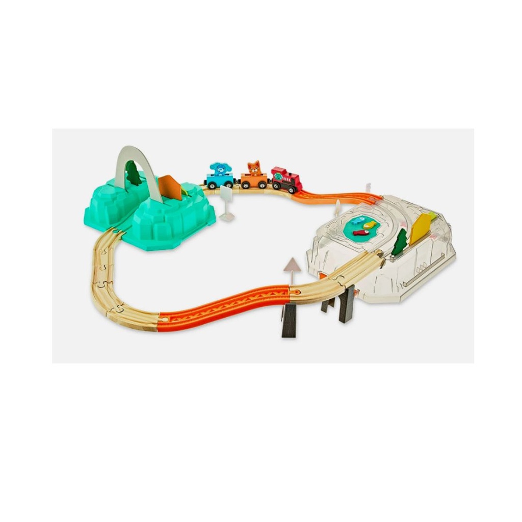 SPARK IMAGINE WOODEN TRAIN RAIL