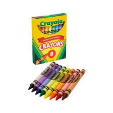 CRAYOLA 8 CREYONES DE CERA 