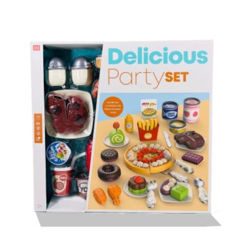 DELICIOUS PARTY SET COMIDAS VARIAS 