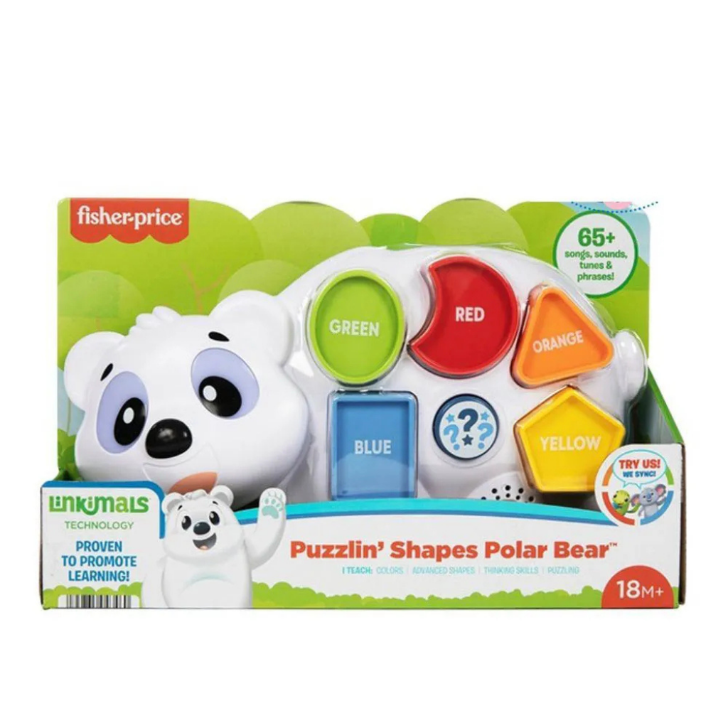FISHER PRICE PUZZLIN FORMAS OSO POLAR