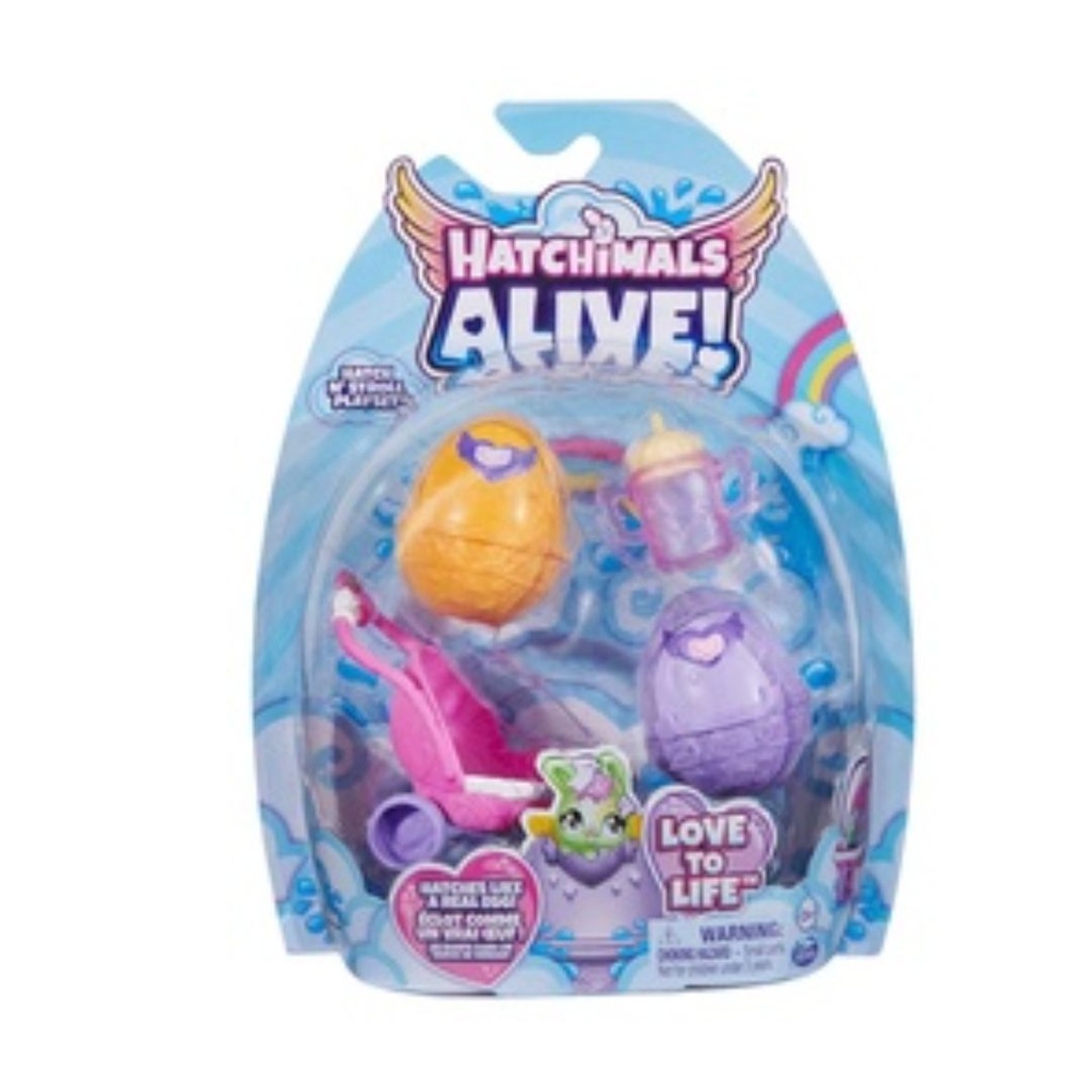 SPINMASTER HUEVO HATCHIMALS ALIVE