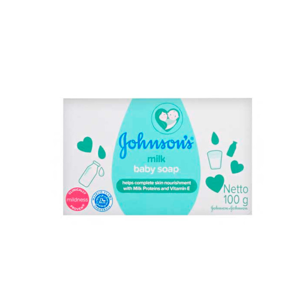 JABON DE LECHE JOHNSONS, 100G