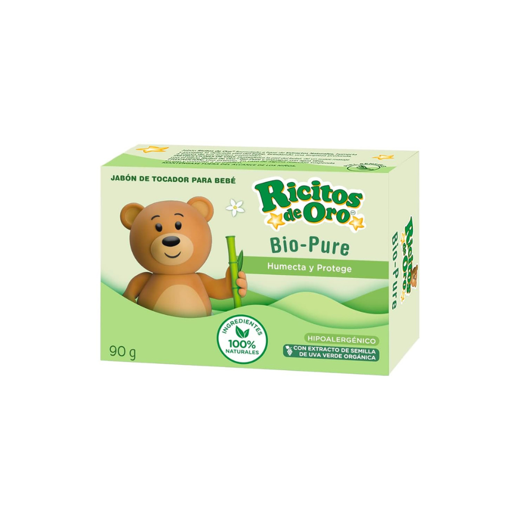JABON RICITOS DE ORO, BIO PURE