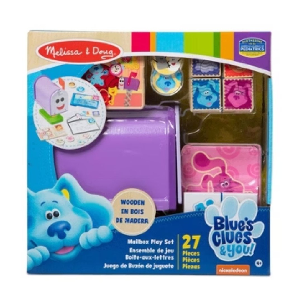 MELISSA & DOUG JUEGO DE BUZON DE JUGUETE BLUES CLUES AND YOU