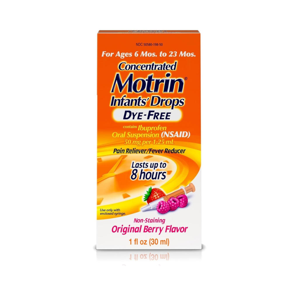 MOTRIN INFANT DROPS, SABOR A BERRY - 1 FL OZ