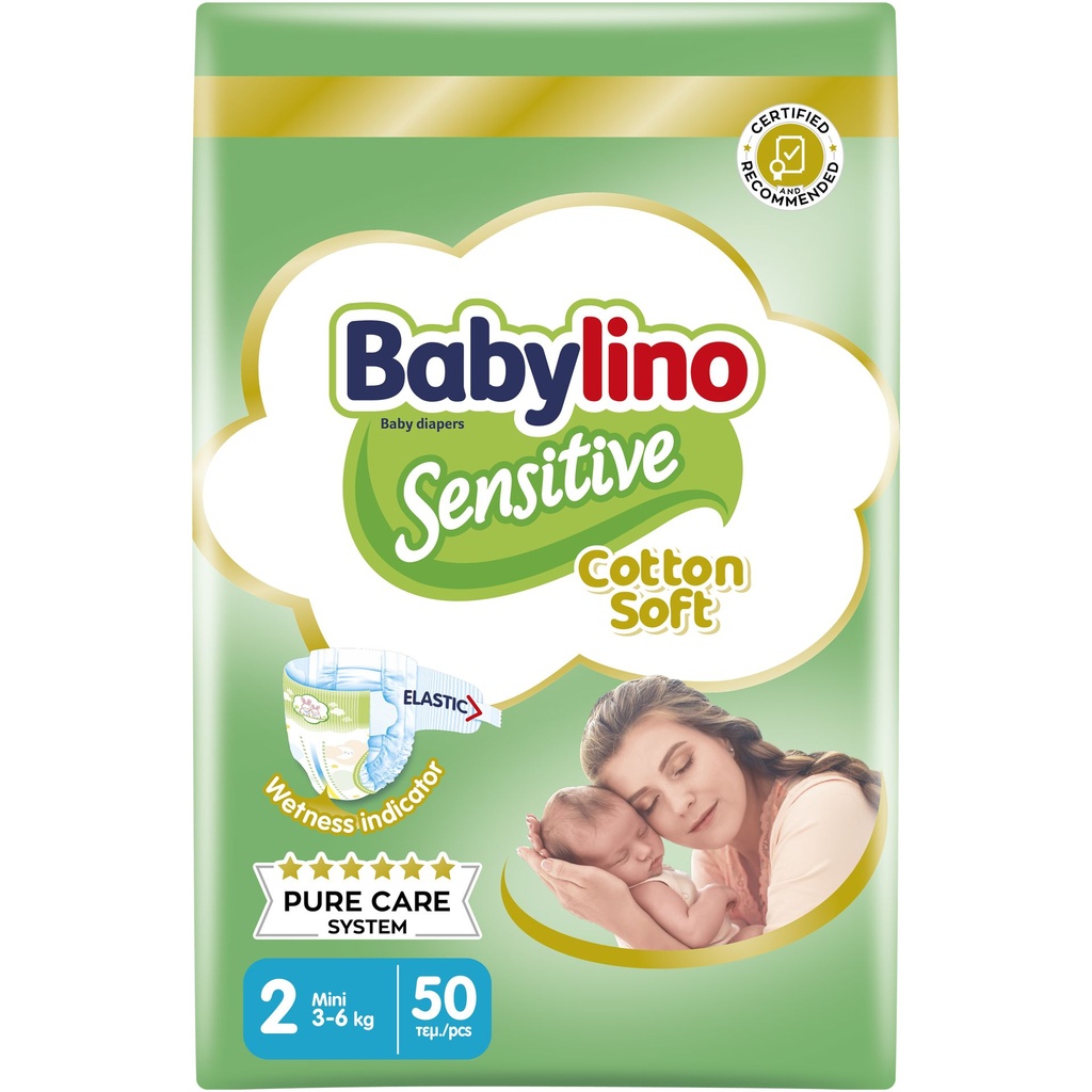 BABYLINO SENSITIVE TALLA 2 MINI
