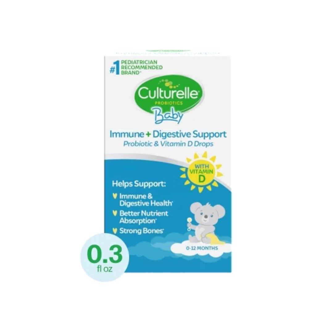 PROBIOTICO CULTURELLE GROW + THRIVE 0- 12 MESES  9 ML