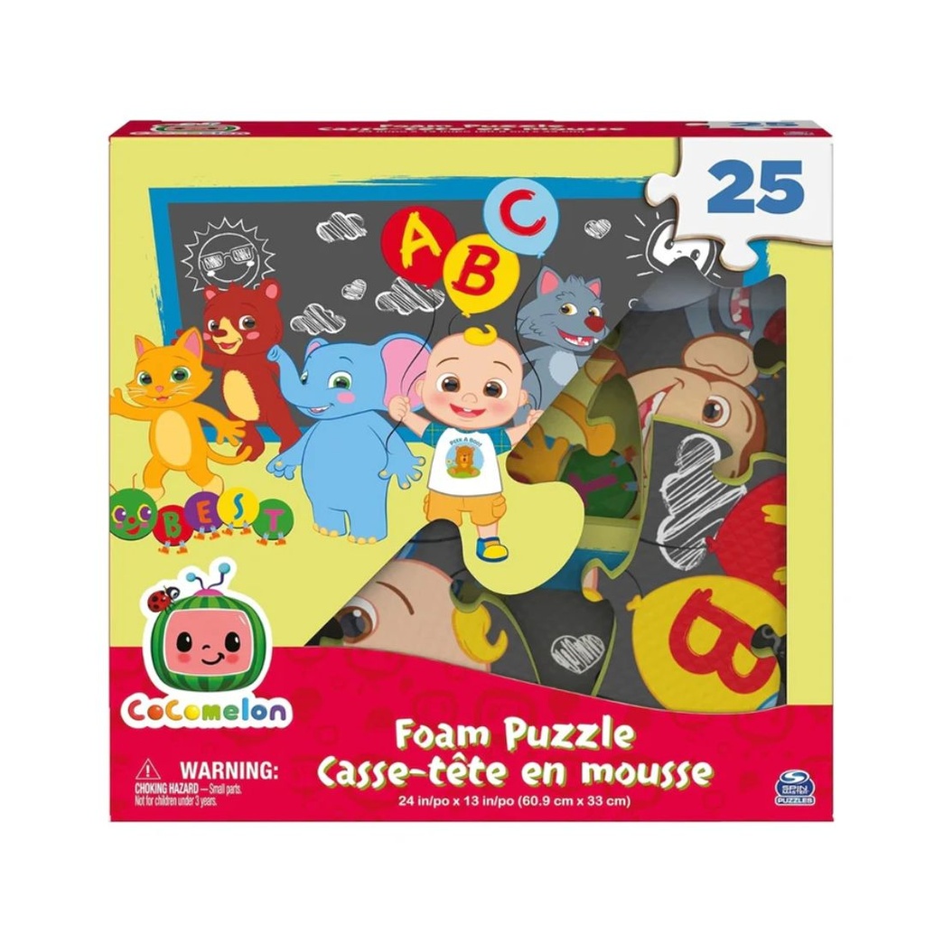 COCOMELON ROMPECABEZAS DE FOAMI 