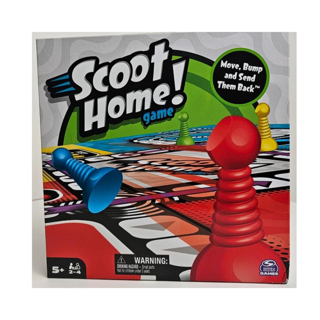 SPINMASTER SCOOT HOME BOARD GAME