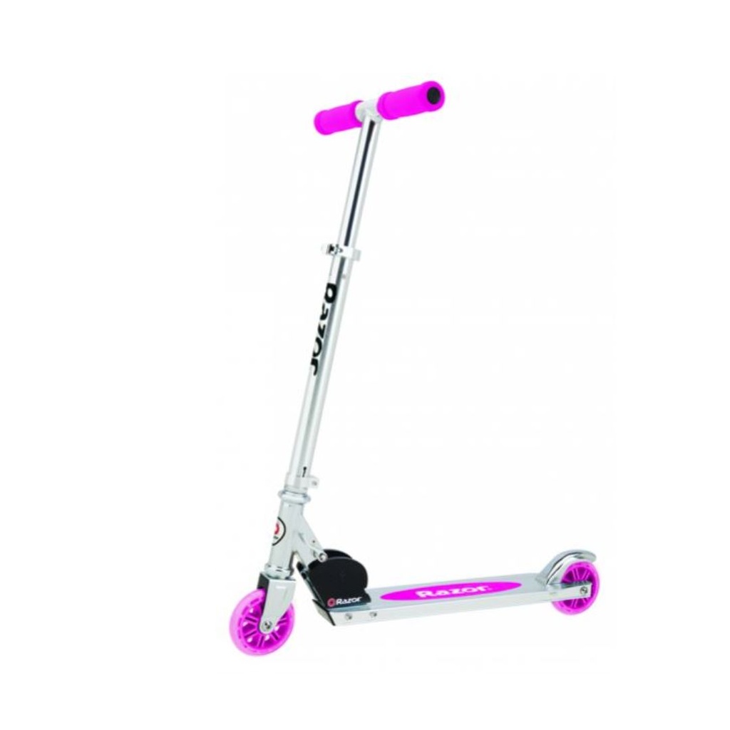 MONOPATIN RAZOR DE ALUMINIO ROSADO