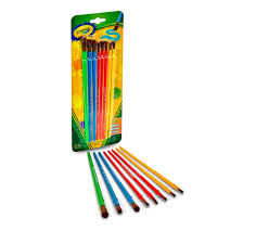 SET DE 8 PINCELES DE CRAYOLA