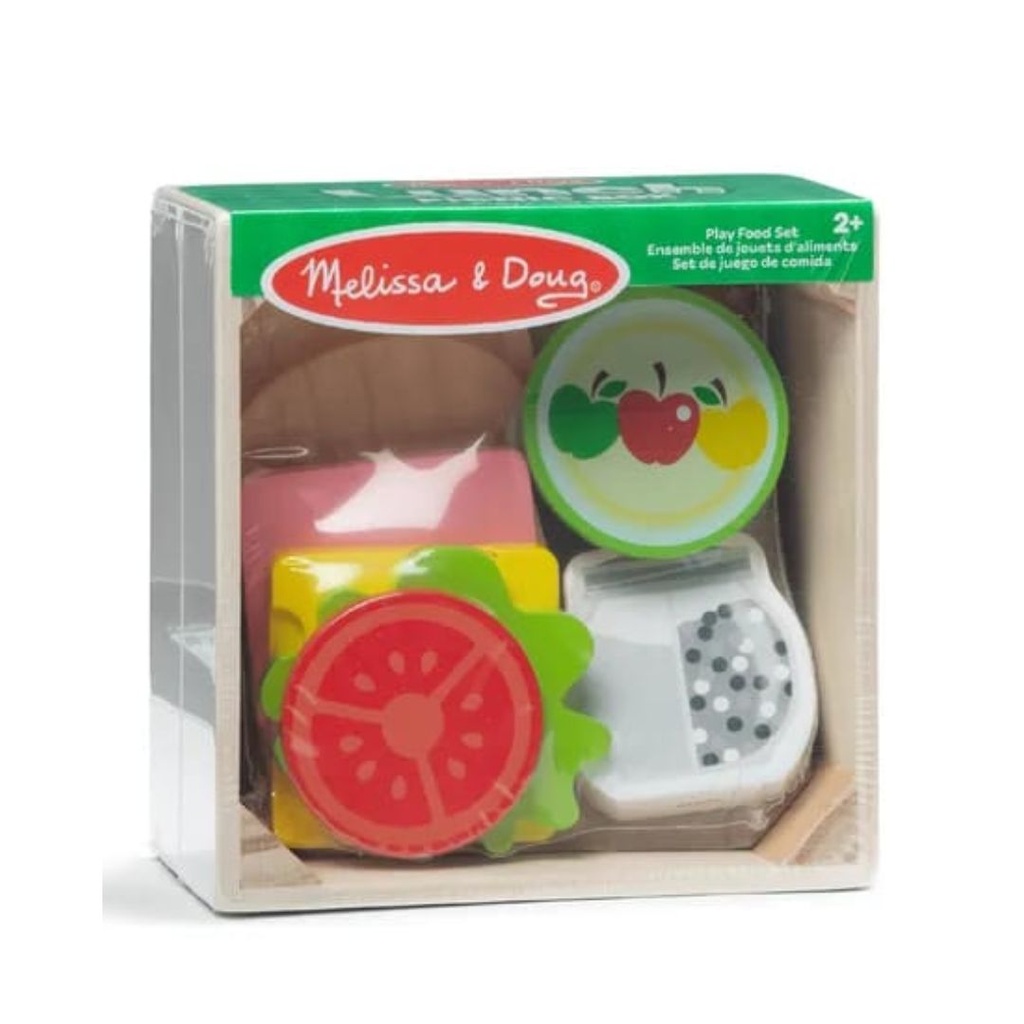 MELISSA & DOUG  SET DE JUEGO COMIDA LUNCH