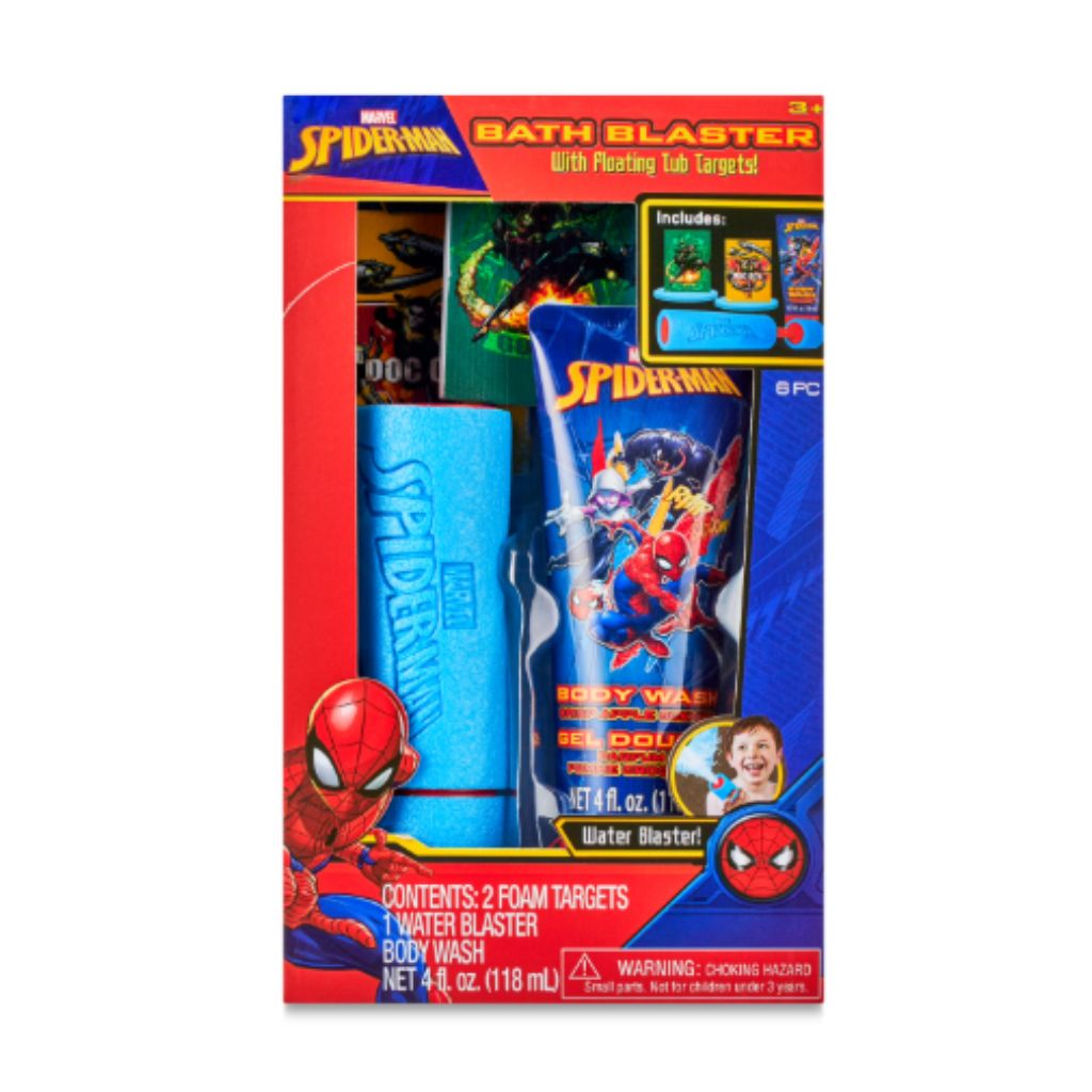 TIRO AL BLANCO PISTOLA DE AGUA SPIDER-MAN